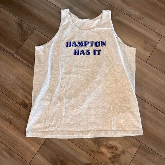 Hampton Has‎ It Grey Athletic Tank Top Men XL Bin M-27 - Picture 1 of 4